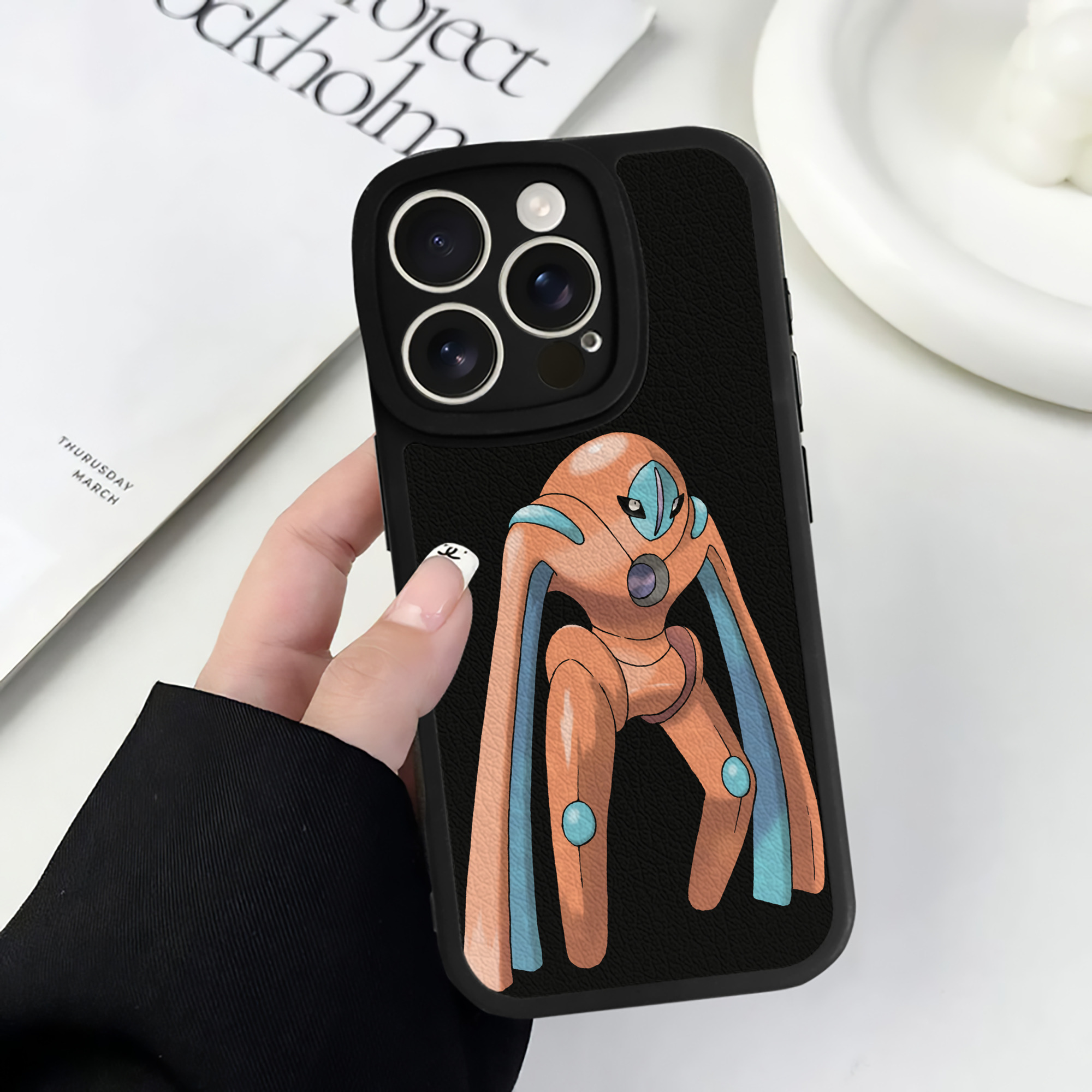 （画像用） ポケットモンスター Pokémon 【iPhone 16シリーズ対応】シリコンスマホケース（レザー調） 材質：シリコン